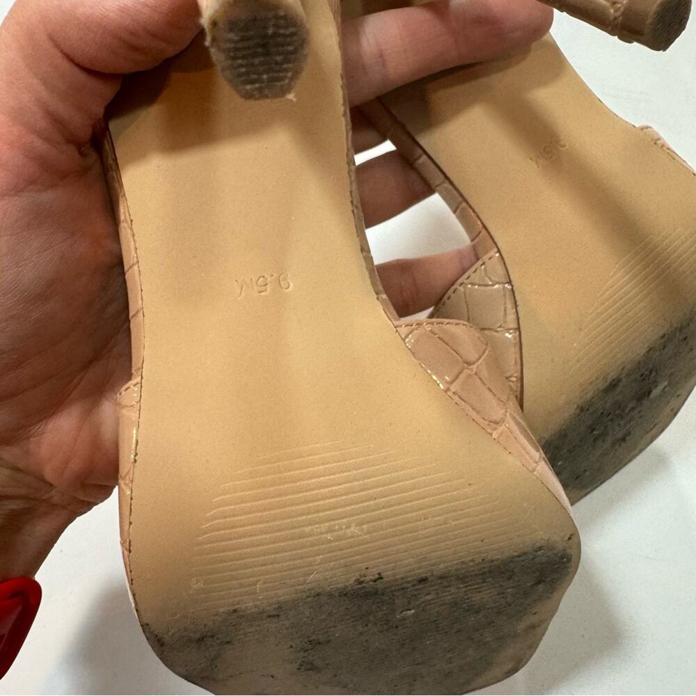 Steve Madden Signal Tan Croco Size 9,5 - image 7